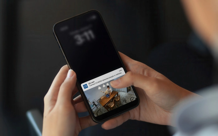 Synology videobewaking met een enkele camera