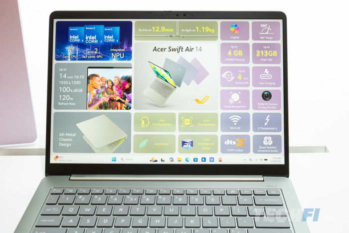 Acer Swift Air 14 (2026) eigenschappen