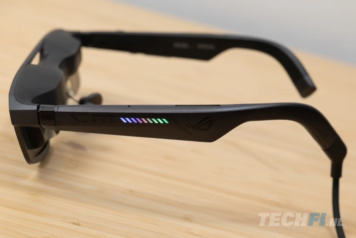 ROG XREAL R1: natuurlijk met RGB-verlichting (die gelukkig ook uit kan)
