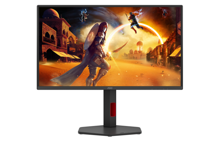 De AOC Gaming Q25G4SR is een 300Hz QHD gaming monitor met een 24,5-inch diagonaal.