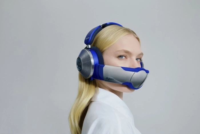 Dyson Zone met luchtreiniger geplaatst