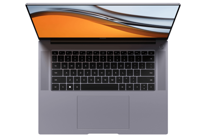 Huawei Matebook 16 (2022) bovenaanzicht