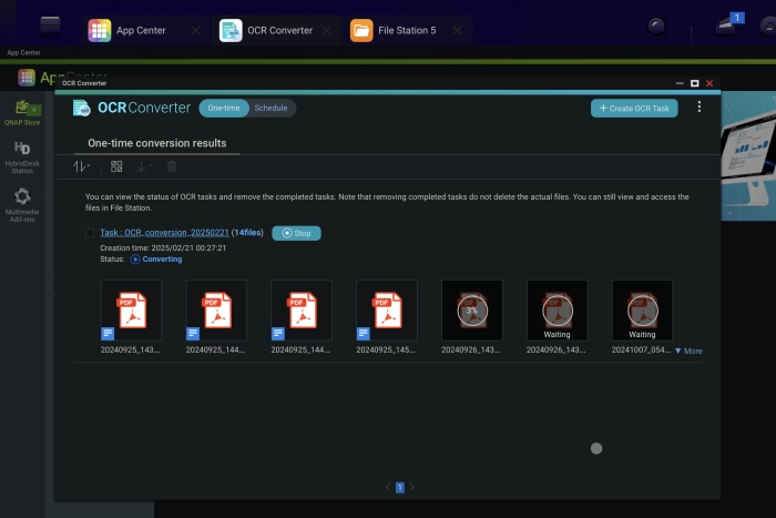 QNAP TS-AI642 OCR