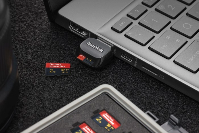SanDisk Extreme PRO microSDXC 2TB geheugenkaartje