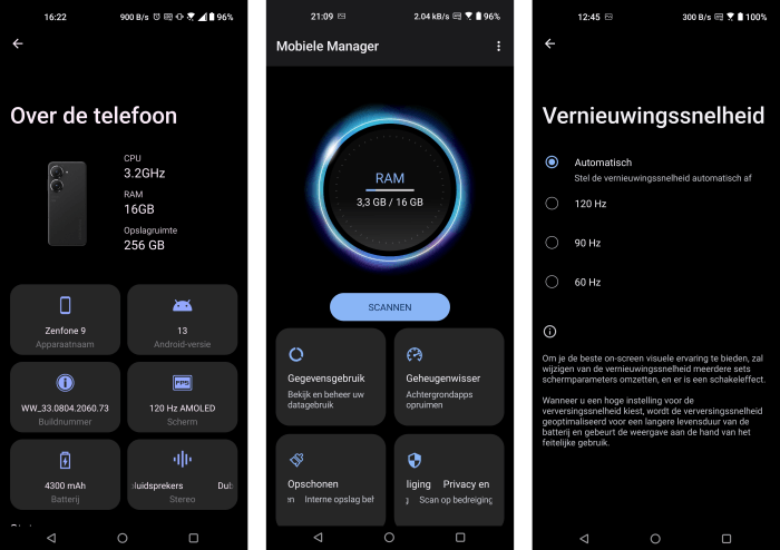 ASUS Zenfone hardware