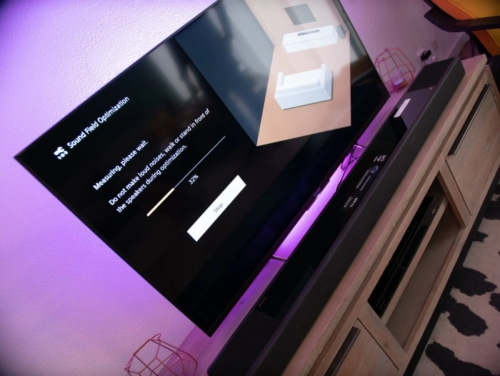Sony HT-A7000 kamerkalibratie