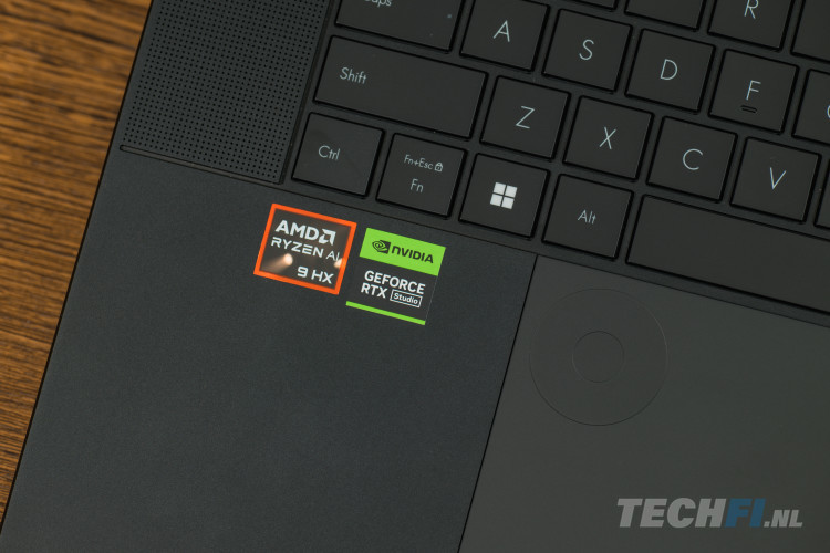 De ASUS ProArt P16 (2026) heeft een AMD processor en Nvidia videokaart.