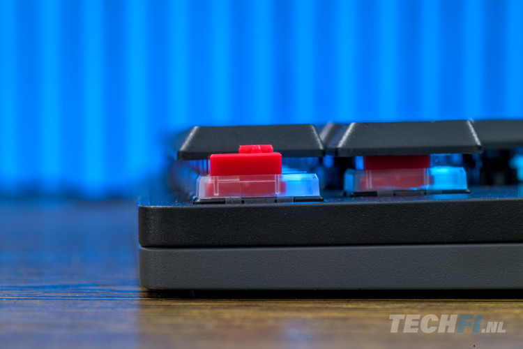Logitech G515 Rapid TKL Raesha schakelaars profiel
