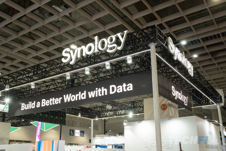 De Synology stand op Computex 2025