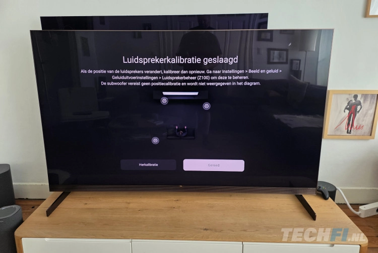 TCL Z100 luisterkalibratie