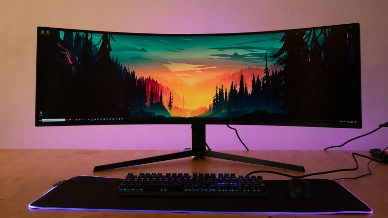 Samsung Odyssey Neo G9 desktop