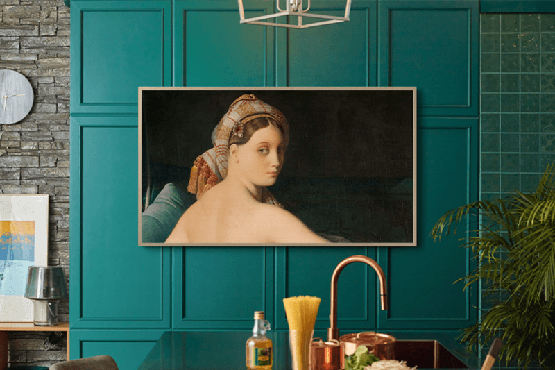 De Samsung The Frame lifestyle TV's krijgen een mat scherm, wat een grote verbetering is voor het tonen van kunstwerken.