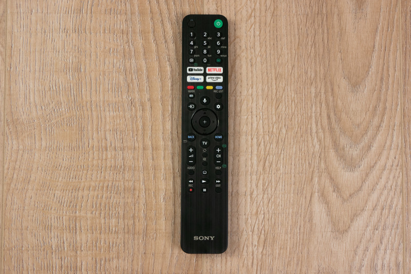 Sony Bravia XR A80J afstandsbediening