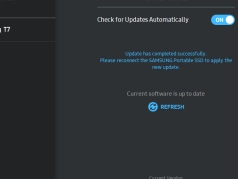Samsung T7 software - firmware update