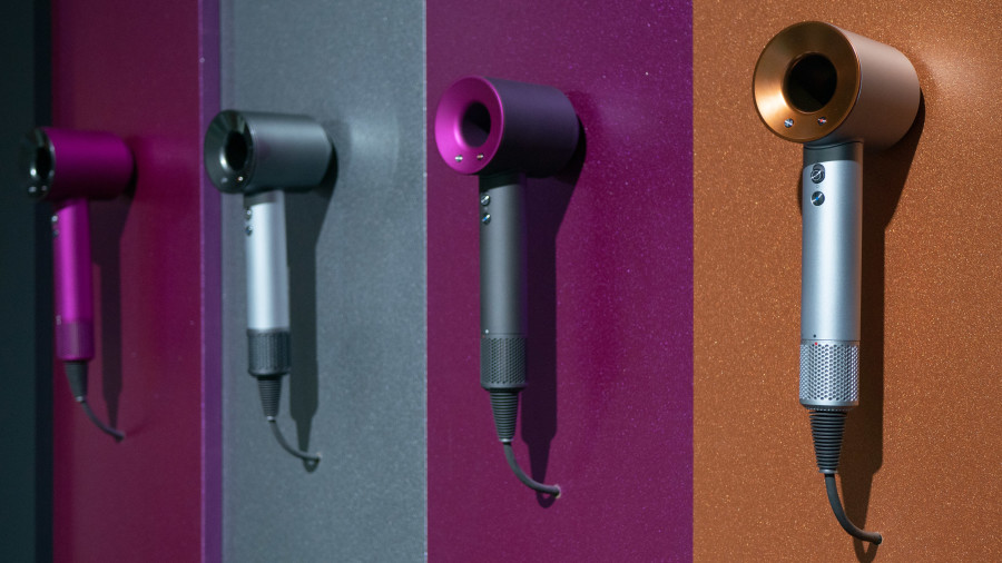 Verschillende uitvoeringen van de Dyson Supersonic