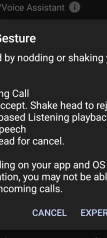 Sony Sound Connnect app voor WH-1000XM6 (dark mode)