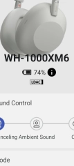 Sony Cound Connect app voor WH-1000XM6