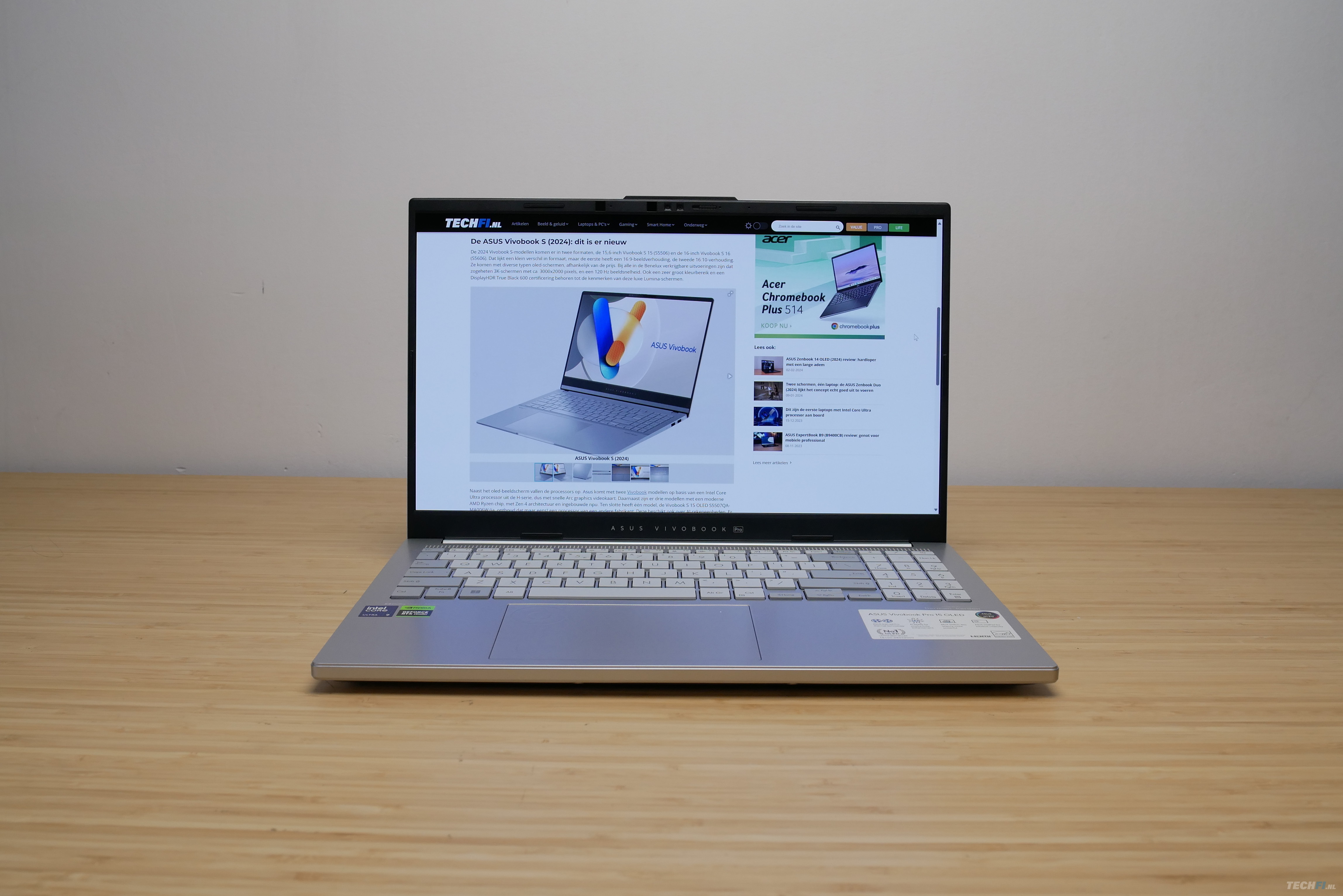 ASUS Vivobook Pro 15 OLED (2024) review: de basis klopt | TechFi