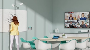 Oplossing voor hybride vergaderingen: whiteboard goed in beeld met Logitech Scribe
