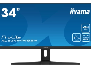 Werken en gamen op hetzelfde scherm, dat kan met de nieuwe iiyama Prolite XCB3494WQSN-B1 ultrawide monitor