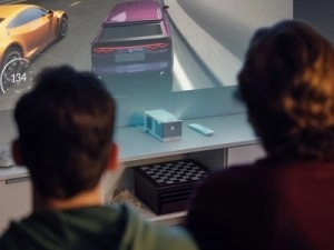 Deze Philips ultra short-throw projector moet een extreem groot kleurbereik hebben - en je kan 'm via Indiegogo kopen