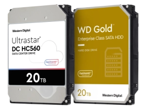 Western Digital maakt eerste OptiNAND schijven van 20 terabyte beschikbaar - privé cloud in zicht?